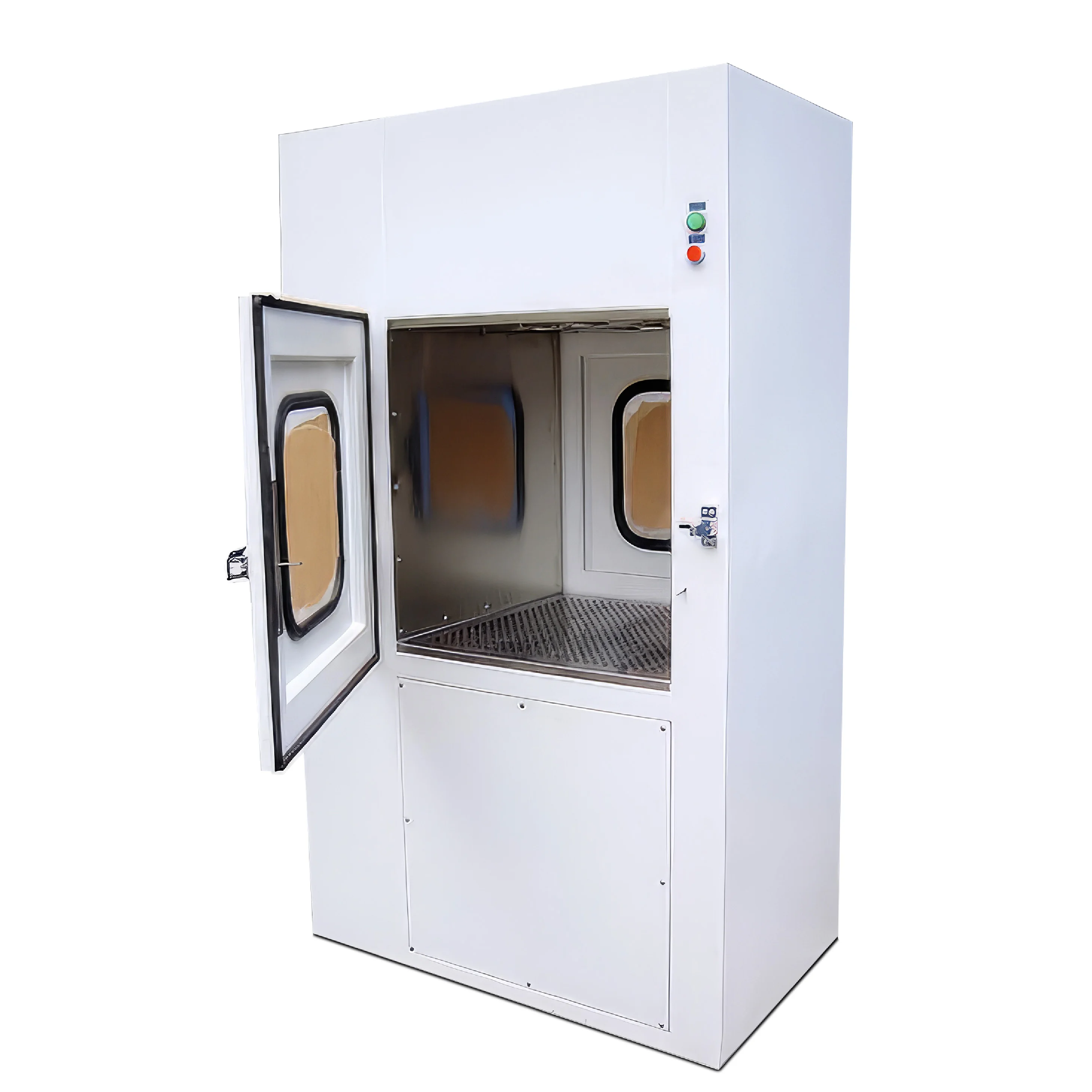 

Automatic Stainless Steel Air Shower Transfer Window New Electronic Interlock Laboratory Transfer Box Air Cleaning Equipment