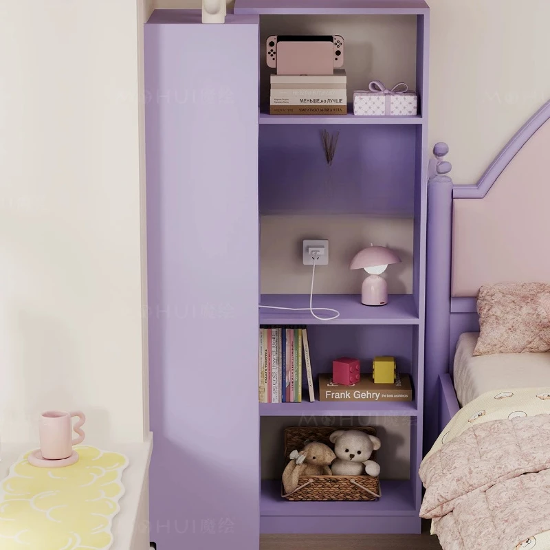 Corner bookshelf combination Corner storage rack Open shelf Floor to ceiling Corner bedside table Display storage rack