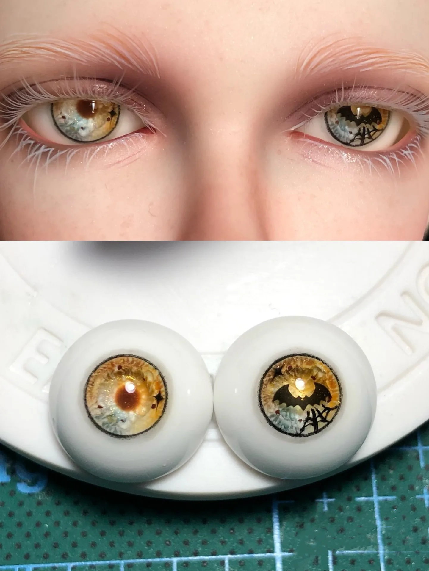 12mm Doll Safety Eye, Halloween Theme BJD Resin Eyeball 1 Piece