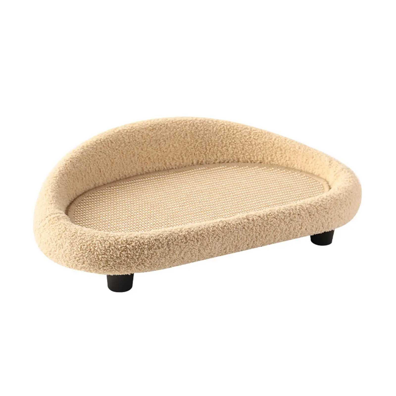 Sisal Cat Scratcher Pet Lounge Couch Wear Resistant Pet Cats Sleeping Bed for