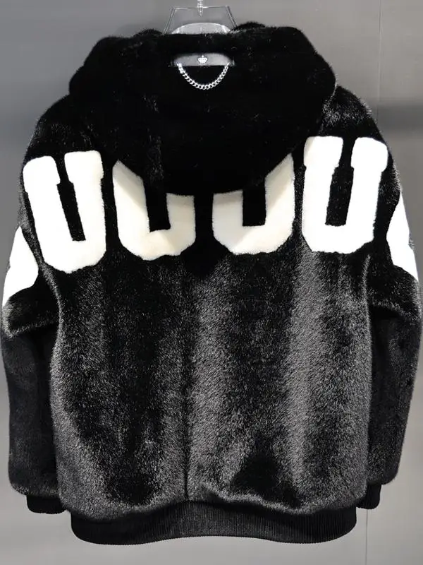 

Мужская модная куртка с капюшоном на флисовой подкладке, осенне-зимняя, приталенная, повседневная, ветрозащитная, с длинными рукавами, на молнии