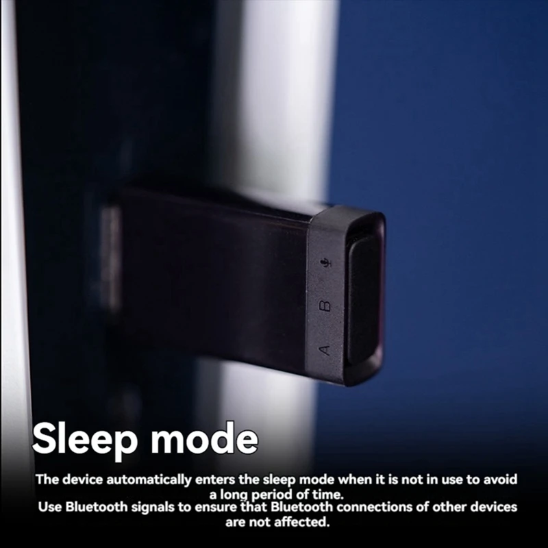 USB Bluetooth Adapter Audio Transmitter Receiver For PS5/PS4/NS Switch/PC Bluetooth 5.2 Adapter