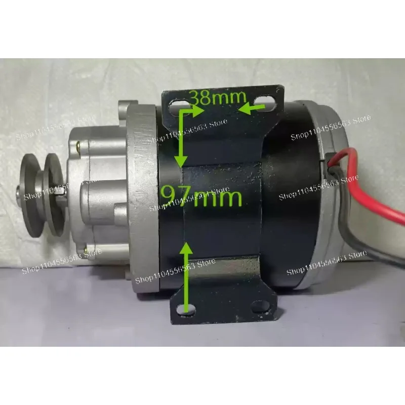 DC Motor 600W 180RPM 12V 24V 48V Brushed DC Motor for Electric Scooter Golf Cart Winch Lift System