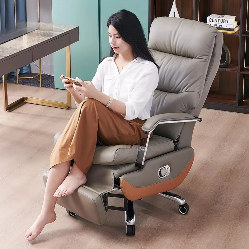 Ergonomic Leather Armrests Executive Office Chair Office Boss Chair Best Price CEO Rotating Computer Chair