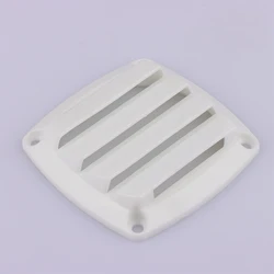 1Pc Boat Louvered Vent Replace Square Air Vent Grill Ventilation Ducting Cover Outlet Vent for Marine RV