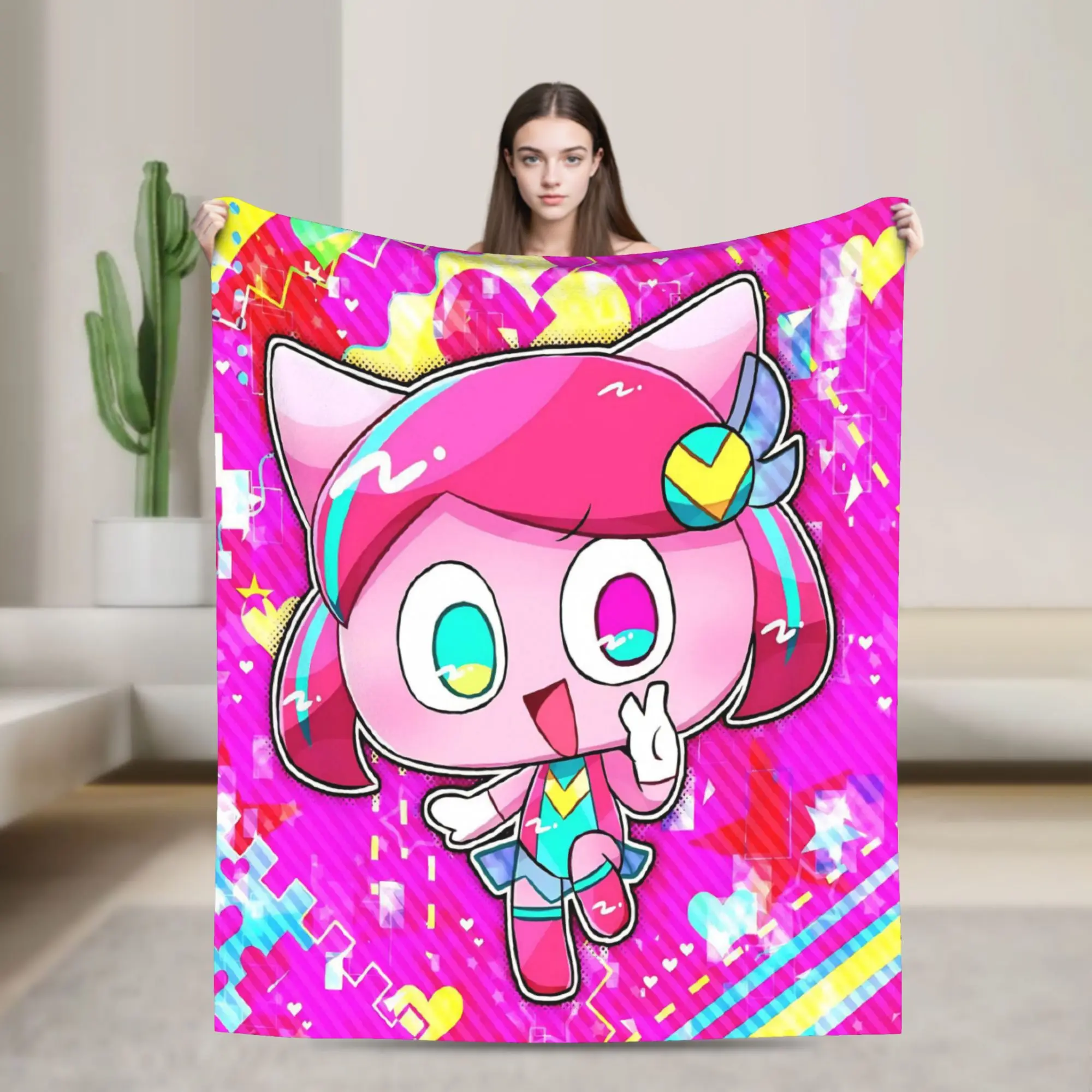 Comfort Pepoyos musician minstrel Blanket Accessories Sofa Decorative  Throws And Blankets Super Warm Fleece for Couch
