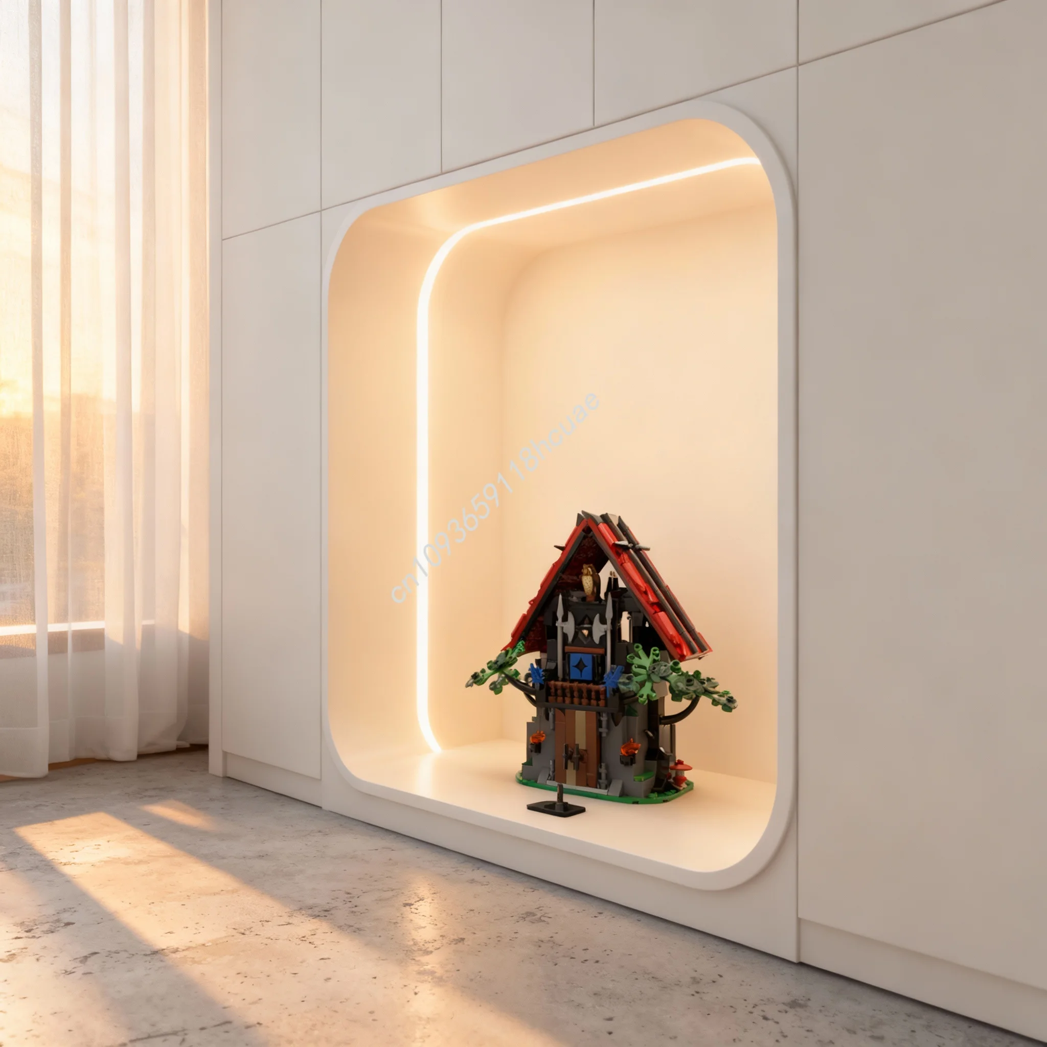 464-teiliges MOC Zauberer-Werkstatt Schloss Klassisches Modell Bausteine Konstruktionsspielzeug Bildung Weihnachtsgeschenke Bausteine für Kinder