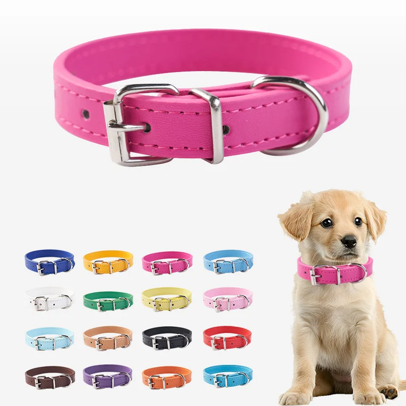 Fashion Dog Collar Alloy Buckle Dogs Chain Cat Necklace Size Adjustable For Small And Medium-sized Dog Collars Cat Supplies_voghion.com