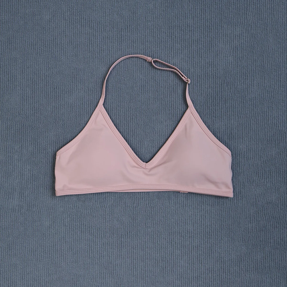 Damen-Sommer-Sport-Yoga-BH mit Neckholder-Ausschnitt, gepolstert, stoßdämpfend, rückenfrei, Crop-Top für Outdoor-Laufen und Fitness – Detail 18