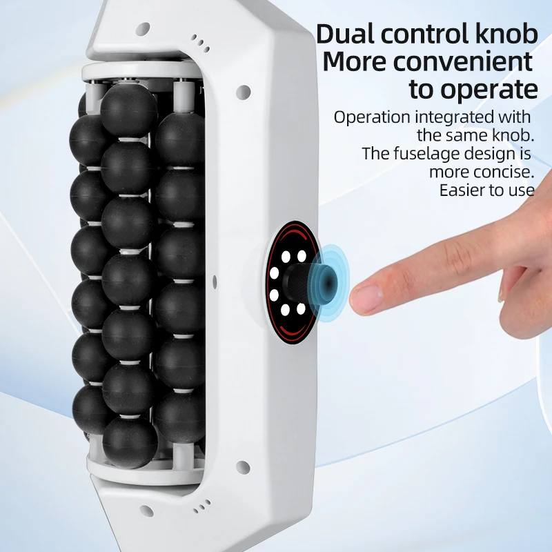 

Rechargeable Handheld Roller Massage Portable Electric Body Roller Massager for Deep Tissue Therapy Beauty Machine