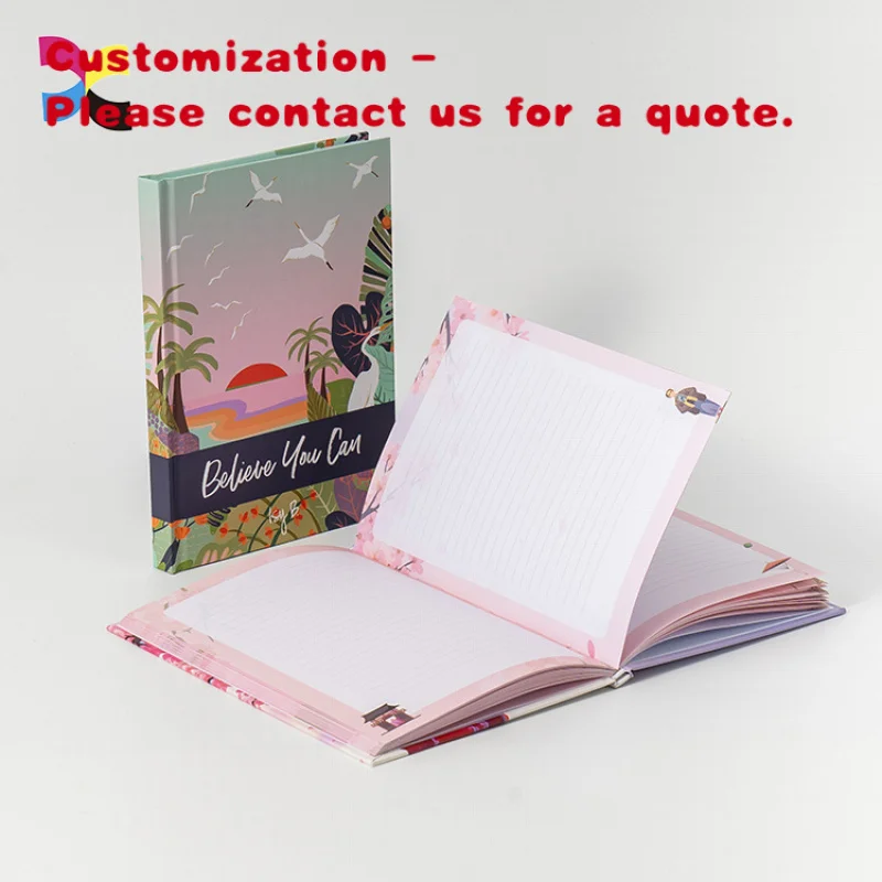 

custom.Luxury Bespoke Lay-Flat Hardcover Notebook Personalized Design Page Layouts Premium Smyth-Sewn Binding Bound