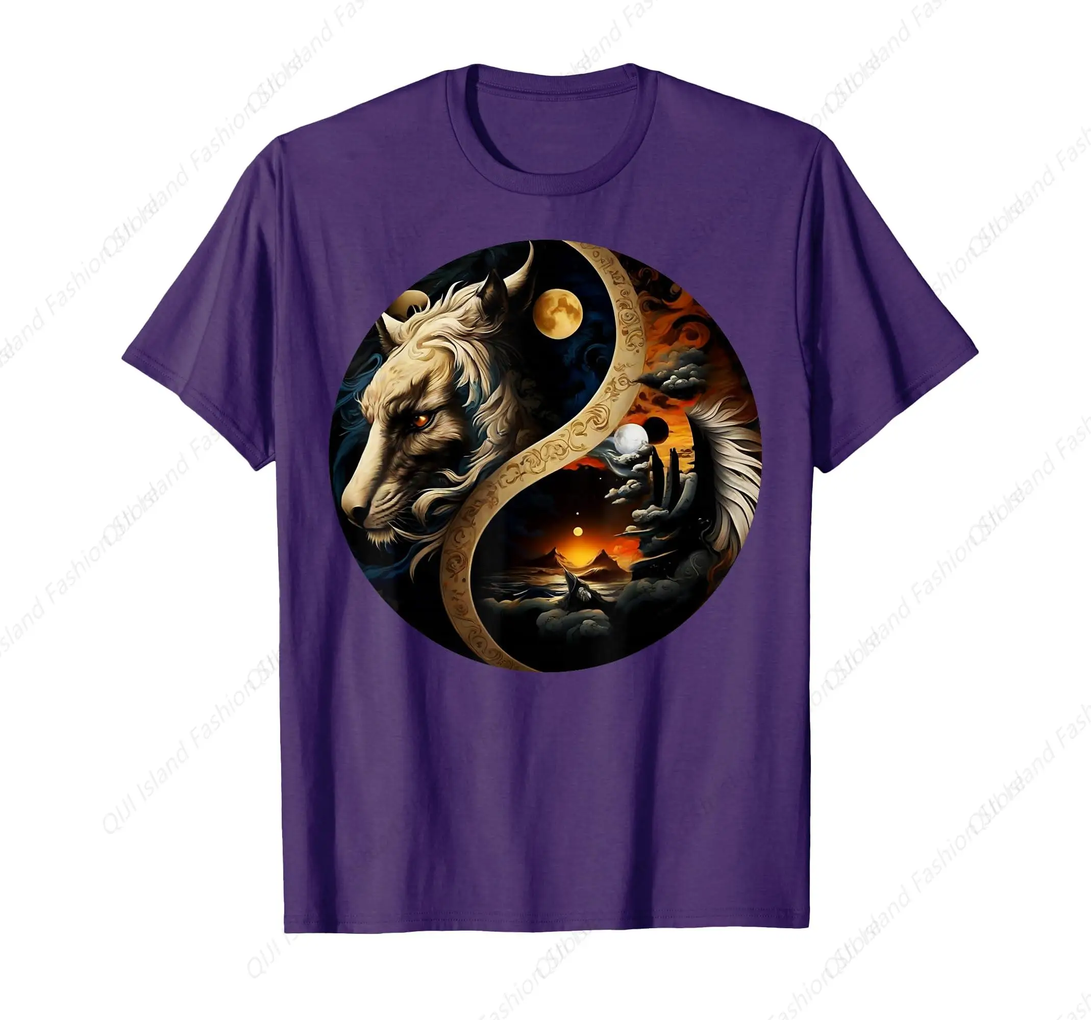 

Qigong Tai Chi Meditation Yin Yang T-Shirt 