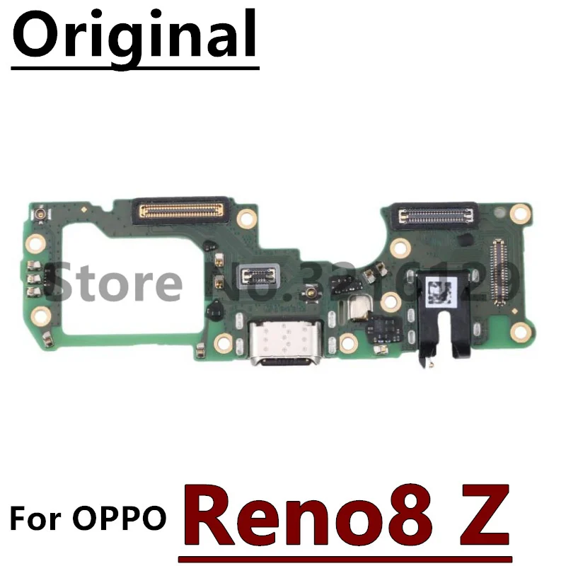 Original USB Charger Dock Board For OPPO Reno8 Pro+ Reno9 Pro+ Reno8 Lite Reno8 Z USB Charging Jack Port Connector Flex Cable