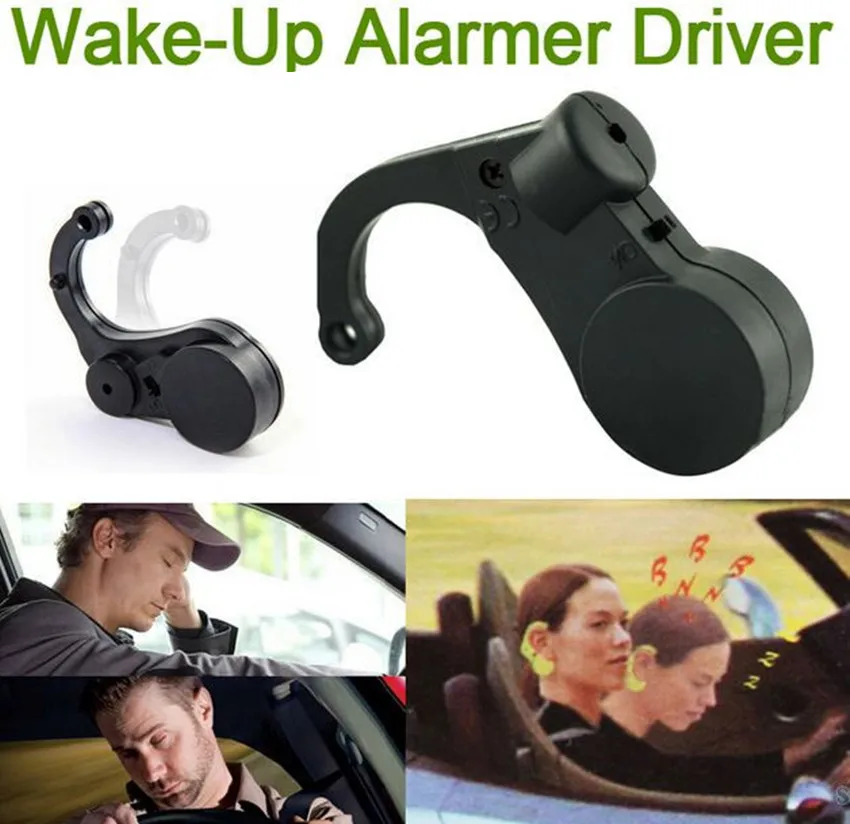 

2 Pcs Electron Alarm For Car Driver Device Keep Awake Anti Sleep Doze Nap Drowsy Alert Safe Driving Sensor Sleep Reminder