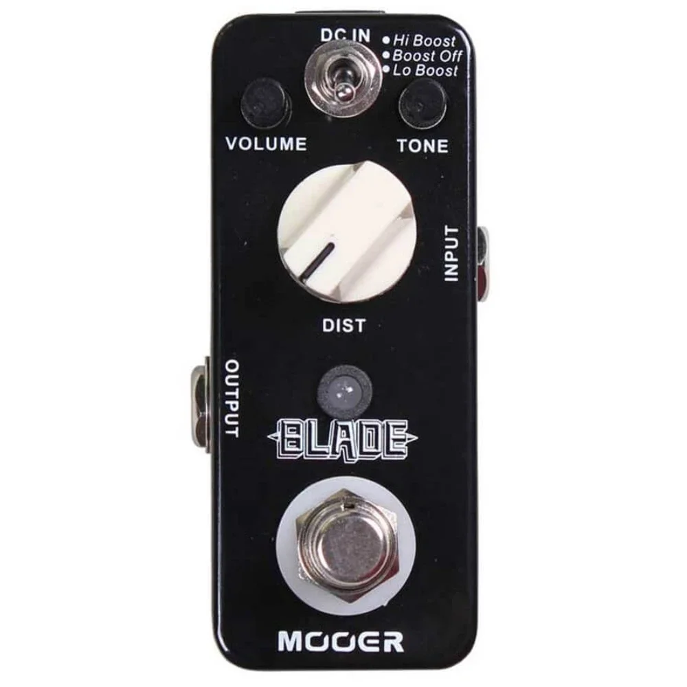 Mooer MMD1 Blade Heavy Metal Distortion True Bypass Full Metal Shell with 3 Working Modes Hi/Lo/Off Boost Guitar Effect Pedal