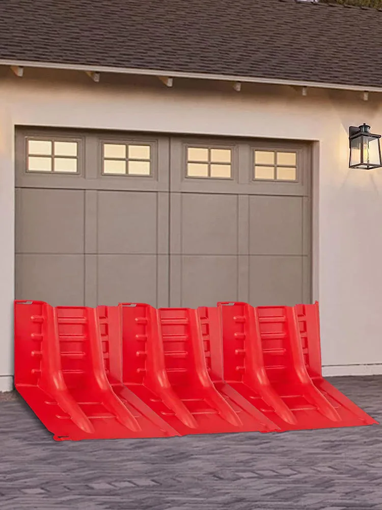 L-Shaped Flood Protection Barrier ABS Flood Prevention Flood Board for Household Flood Control Baffles