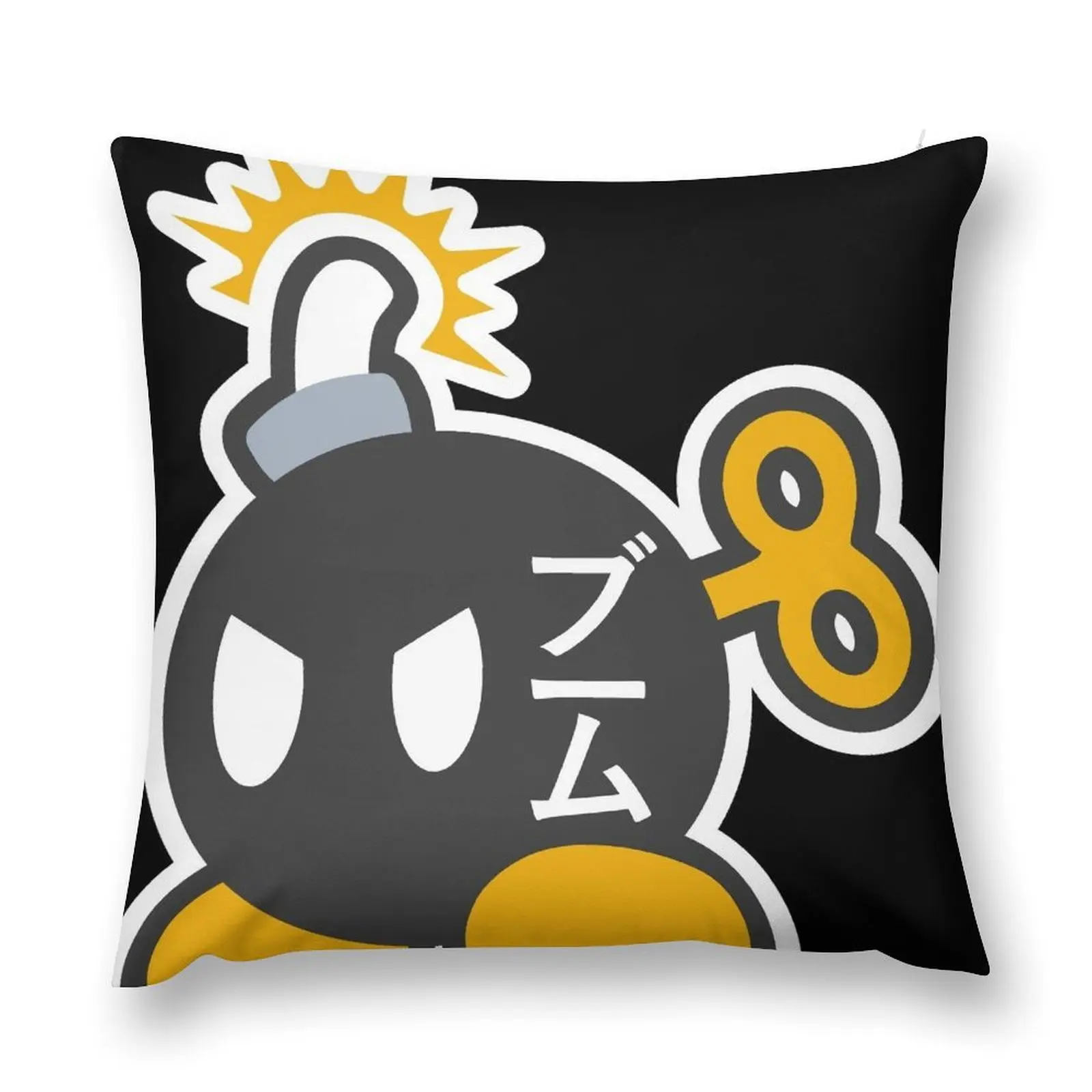 

Bob-omb Throw Pillow Pillow Decor Decorative pillow case