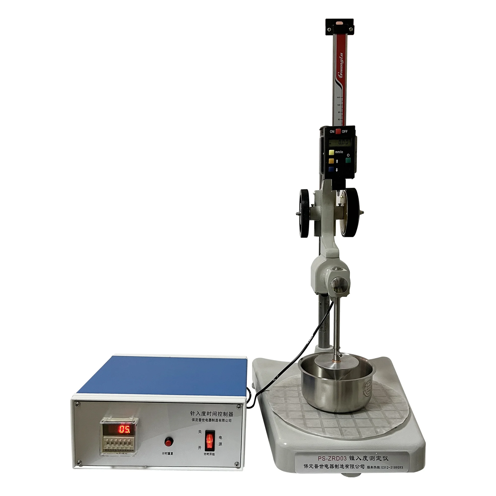 Grease Penetrometer Test Equipment Cone Penetration Tester Astm D217