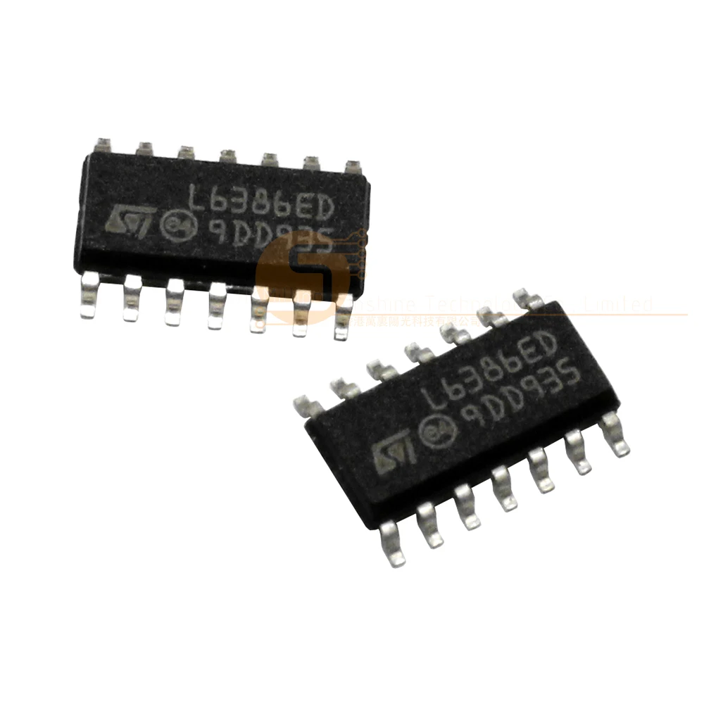 L6386ED Original Chip L6386D High and Low Voltage Driver Chip A Maximum Voltage 600V SOP14 Package SOP-14 L6386