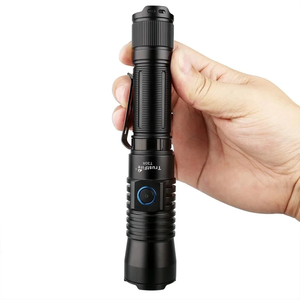 LEP Tactical Flashlight 460LM USB Type C Rechargeable Laser Torch Light 1000M for Hunting,Self Defense,Camping,Hunting