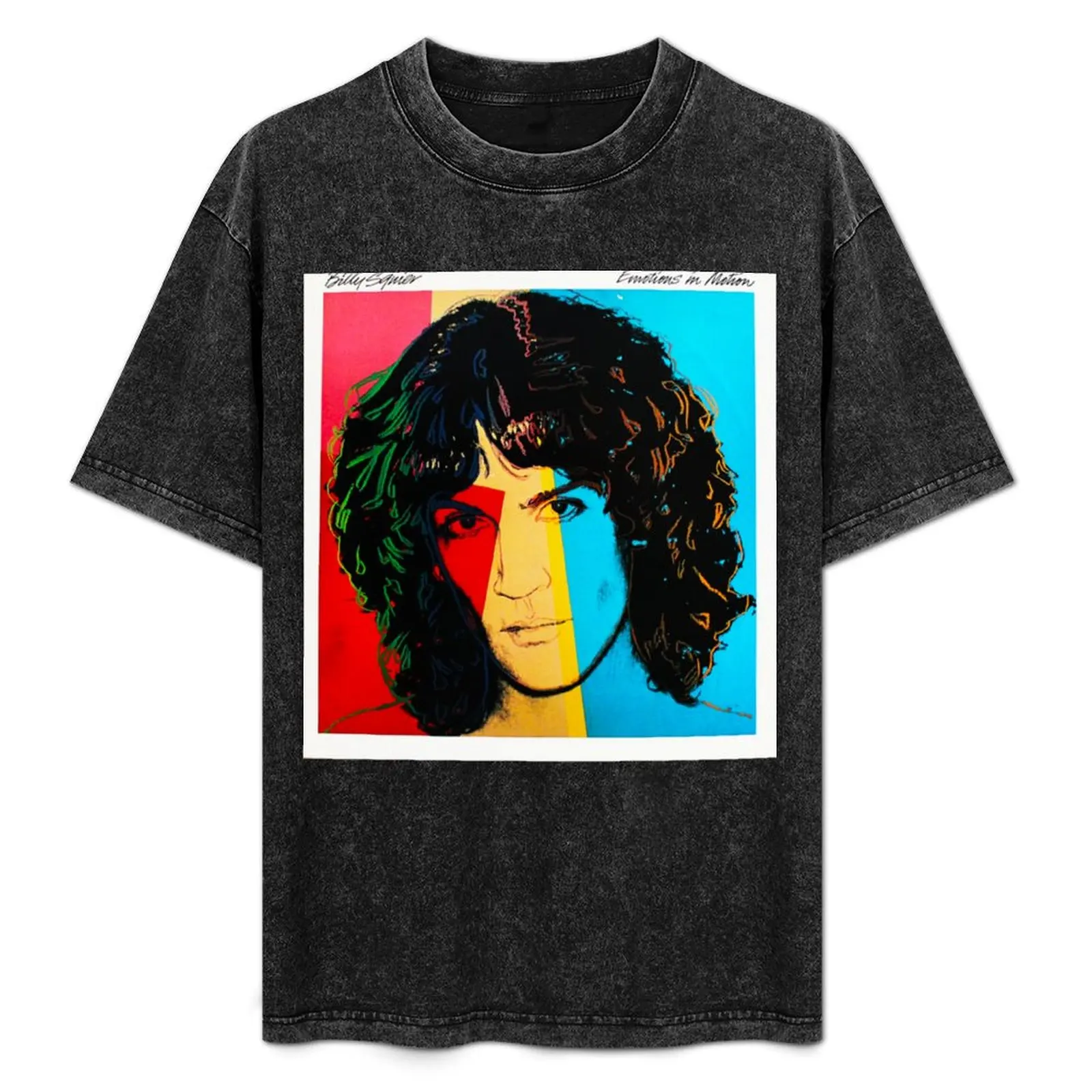 Billy Squier. Camiseta Básica de Algodón Que No Se Encoge