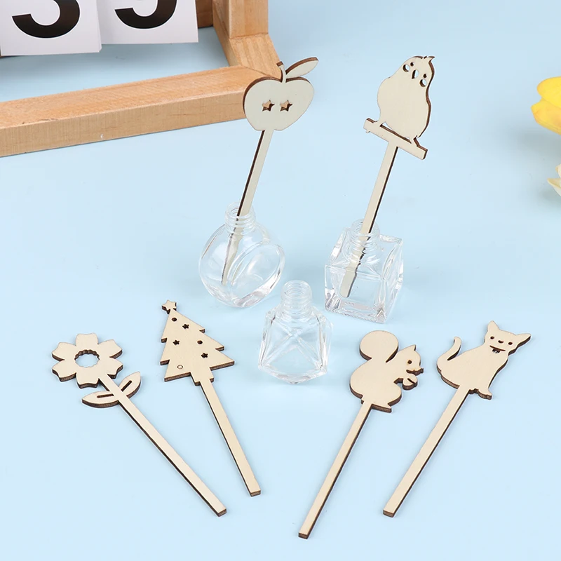 Home Fragrance Diffuser Stick Bottle Party Gifts Glass Container Diffuser Essential Oil Bottle Diffusers Sticks Fragrance Crafts
