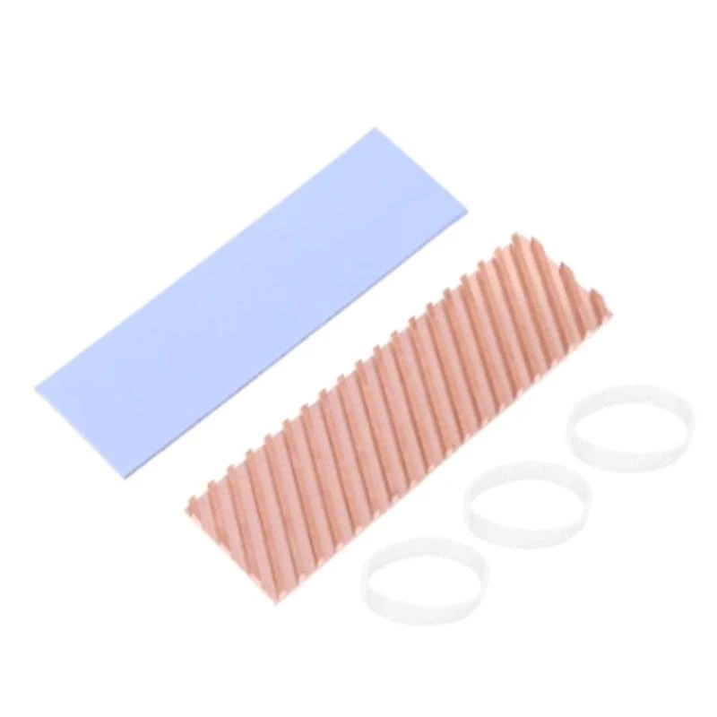 

K43B Thin Copper Heatsink Cooler Heat Sink SSD Thermal Pad for M.2 220