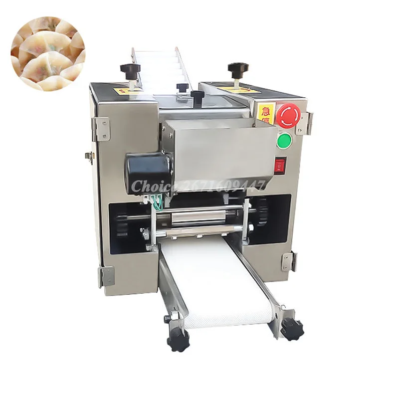 

Automatic Skin Roti Maker/Dumpling Wrapper Making Machine/Wonton Sheet Making Machine Electric Dumpling Gyoza Skin Machine