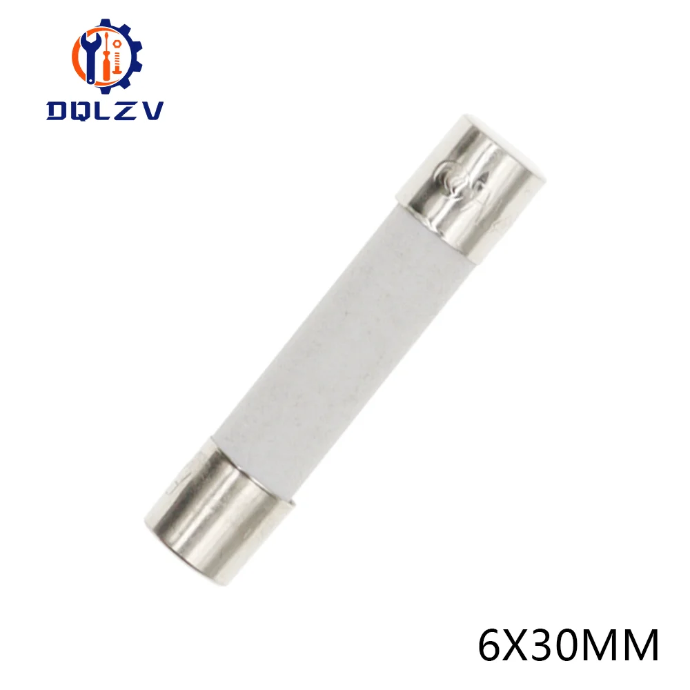 Auto Sicherung Rohr 5X20MM 6X30MM Flinke Keramik Sicherung 250V 0,5A 1A 2A 3A 4A 5A 6A 6,3A 8A 10A 15A 20A 25A 30A AMP Sicherung Keramik Fusi