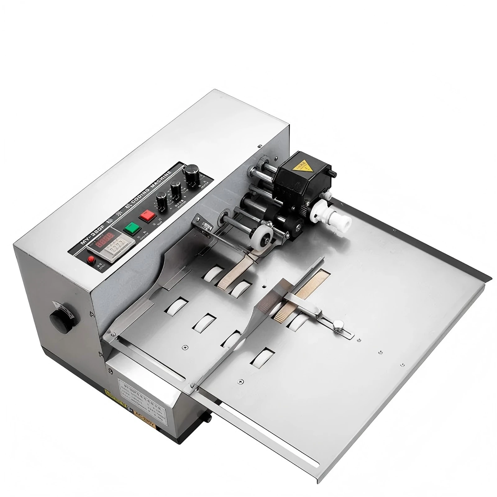 Ink Wheel Black Printing Marking Machine Continuous Automatic Coding Machine Steel Printing Production Date Printer