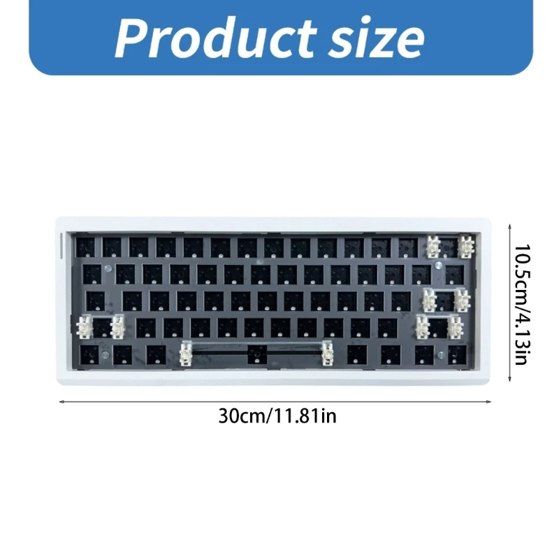 Clavier mécanique sans fil 2.4G, échangeable à chaud, personnalisable, GMK6