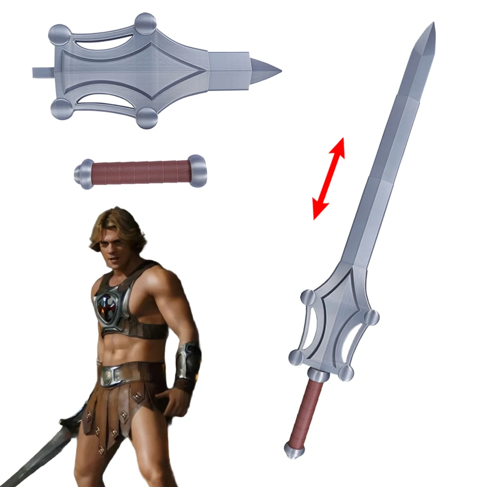 

94cm He Man Cosplay Fantasy Power Swords Ornament 2026 Movie Universe Masters Disguise Costume Accessories Halloween Prop
