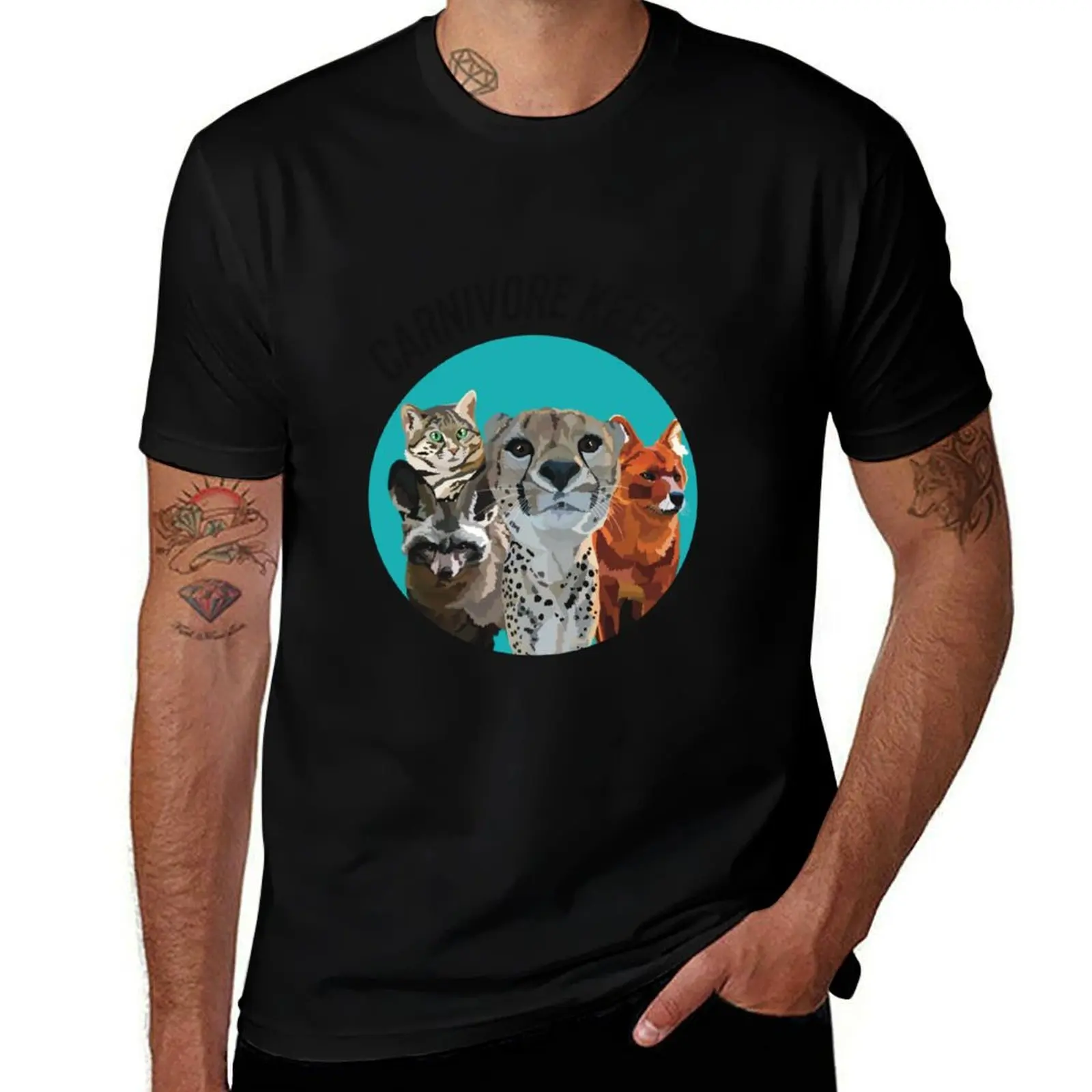 

custom T-Shirt T-Shirt man shirts t shirt print 100 Carnivore cotton t shirt for Keeper percent cotton t man