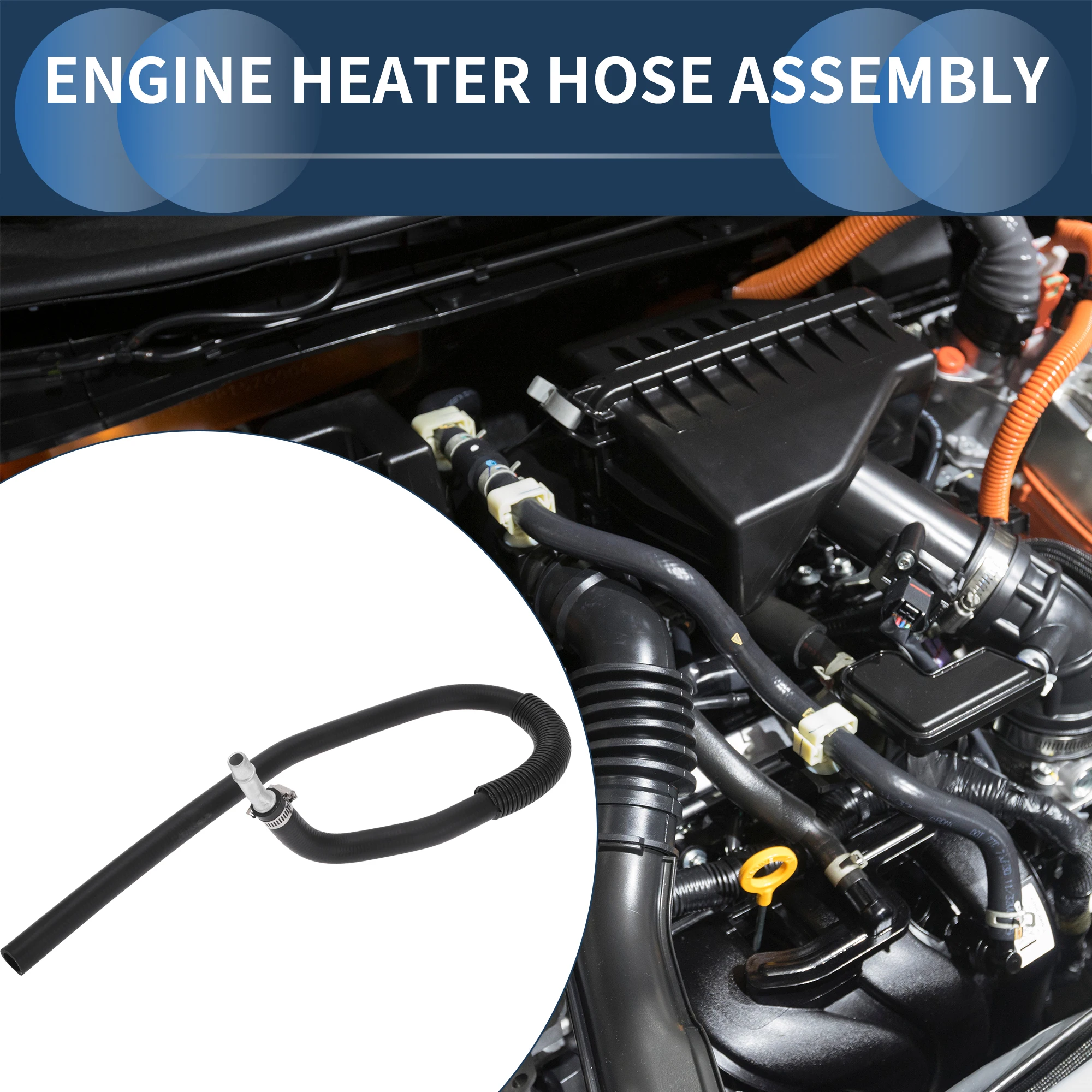 

UXCELL Engine Heater Hose Assembly No.15708626 for Chevrolet C1500 5.0L 5.7L 1996-1999