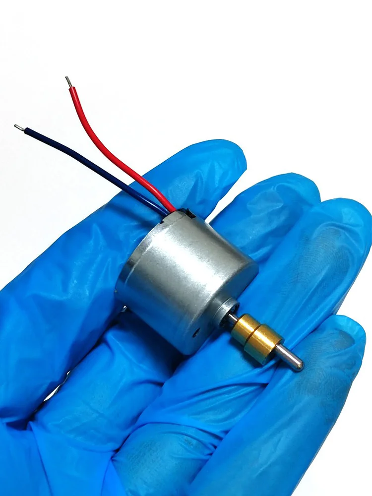 3.7V 7200RPM 24mm Brushless Motor with Brass Copper Head Replacement Accessories for Babyliss 787/726/707 Hair Trimmer Clipper
