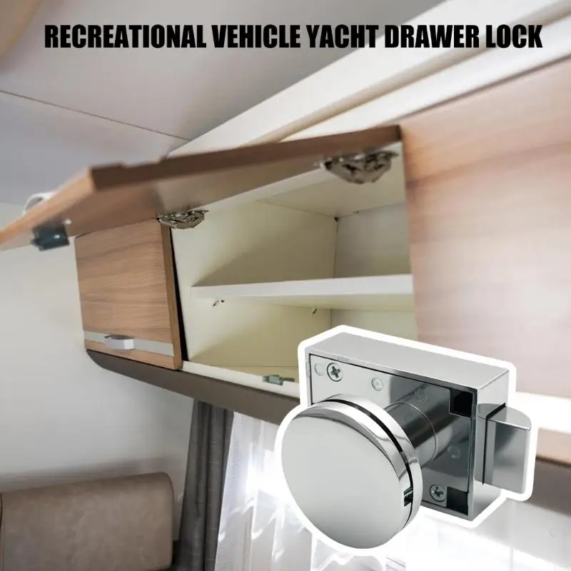 Child Proof Cabinet Lock Suitable For Vessel Ship Boat Marine Recreational Vehicle Trailer Drawers Cupboards And Wardrobes New