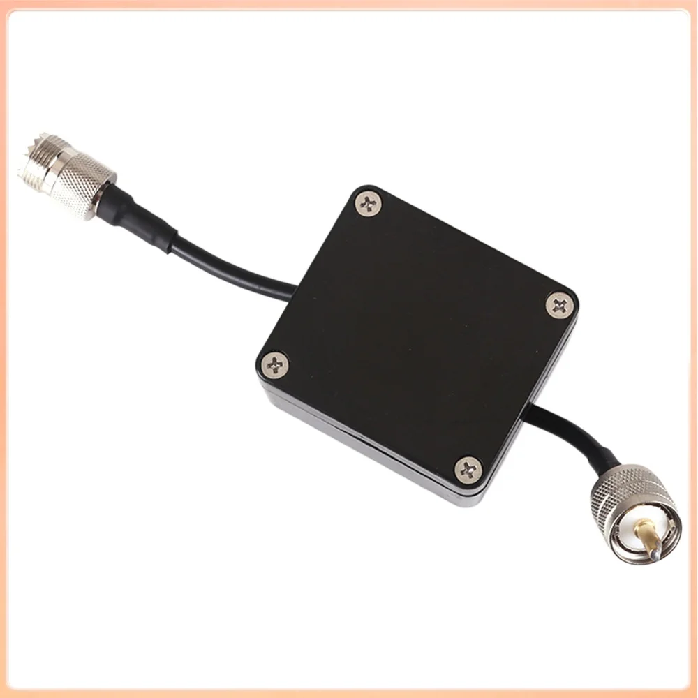 1.8-30MHz Shortwave Choke Magnetic Rings with PL-259 To SO-239 Connector 1:1 Current Balun for HF Shortwave Radio Accessories