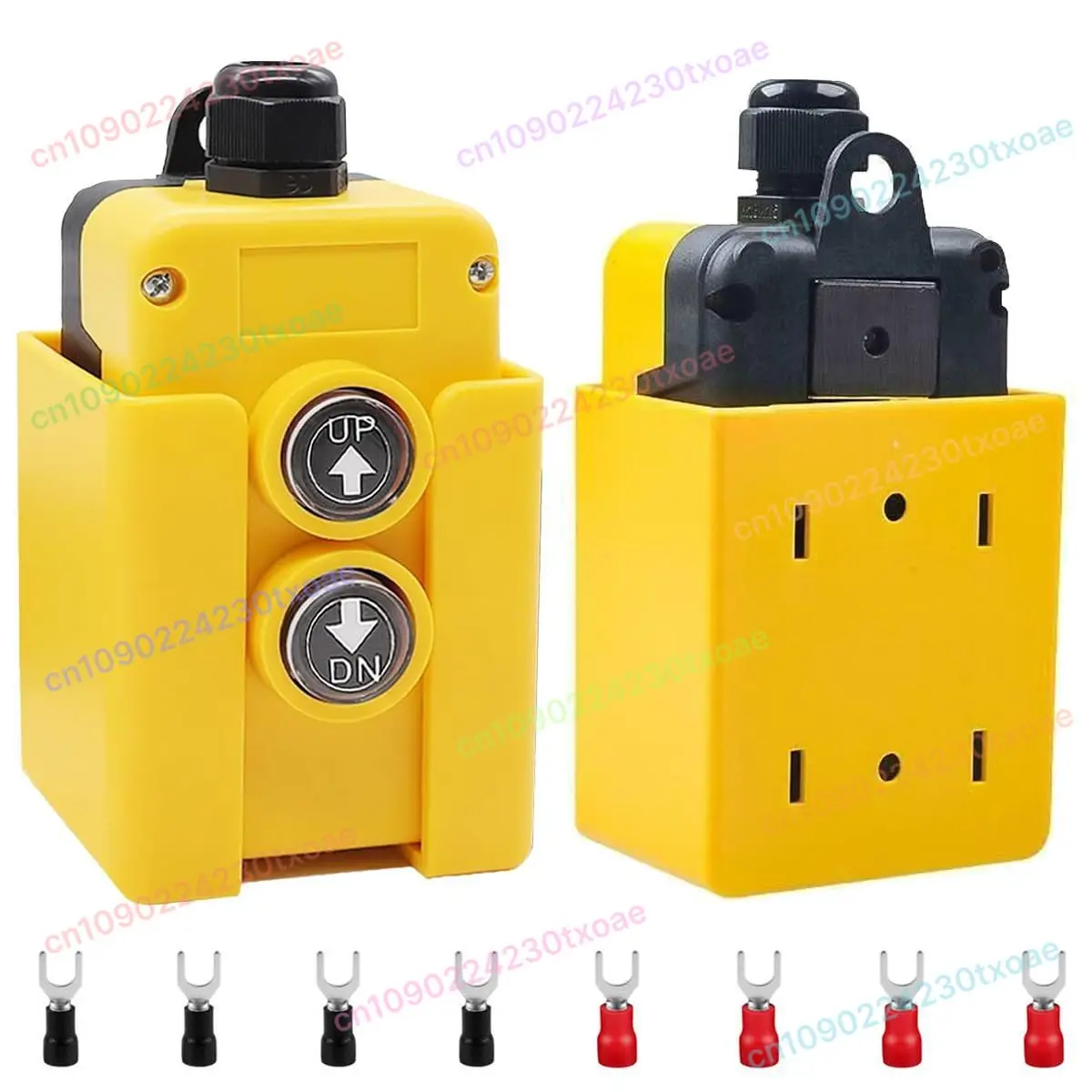 

1 шт., 12 В, пульт дистанционного управления прицепом-водонепроницаемый переключатель постоянного тока для гидравлической системы