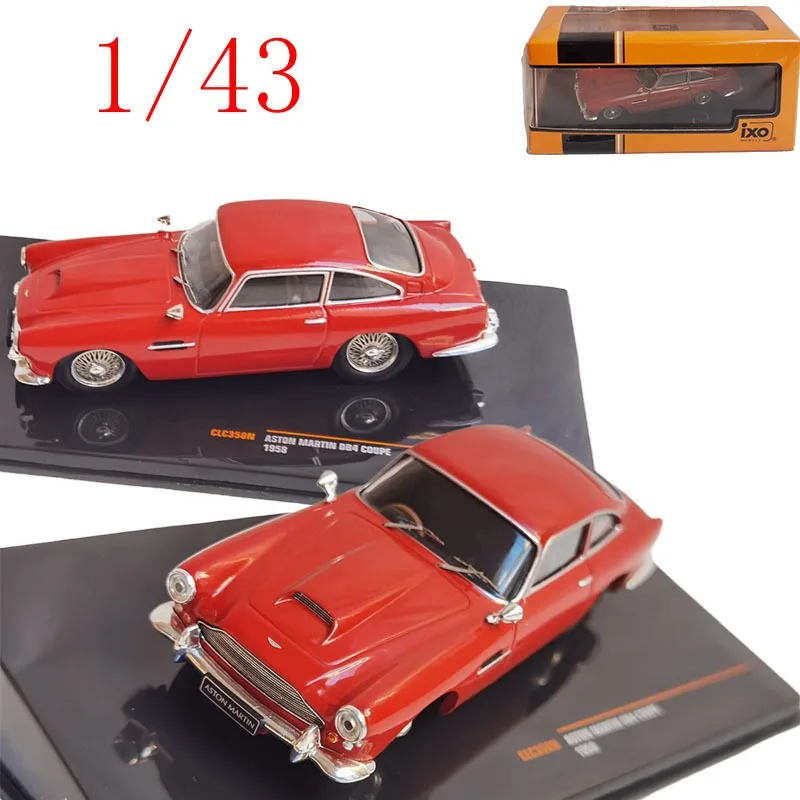 

IXO Литая под давлением масштаб 1/43, Aston Martin DB4 (1958) Модель автомобиля из сплава, игрушки для мальчиков, подарочные игрушки для детей от 2 до 4 лет