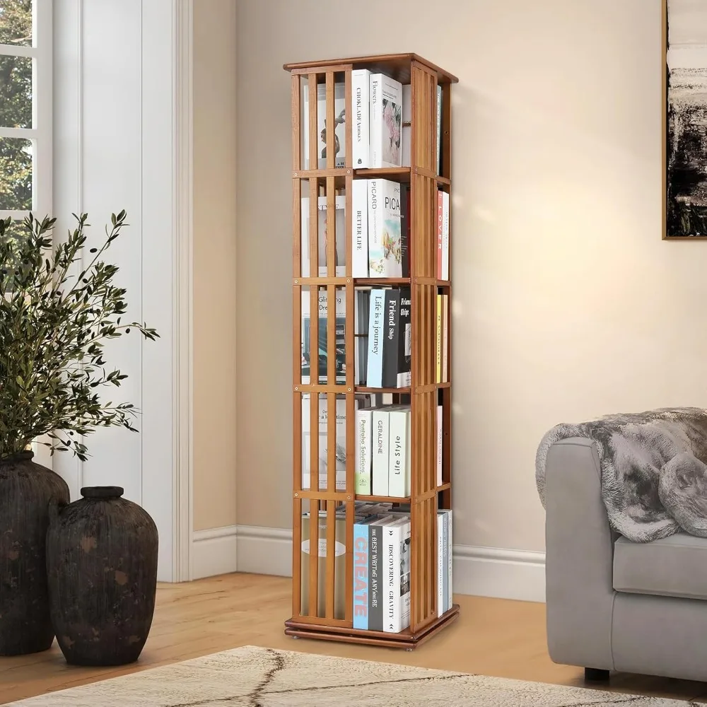 Bookcases, Industrial Cube Shelf Corner Bookshelf Display Storage Tall Multifunctional Stand for Home Office, Bookcases