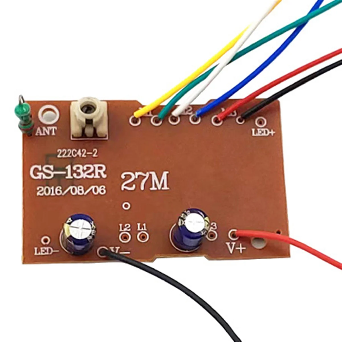 CCDD 6CH 2.4G Telecomando di Alta Qualità 27 MHz Circuito PCB Trasmettitore Ricevitore Scheda per RC Auto Giocattoli Parti