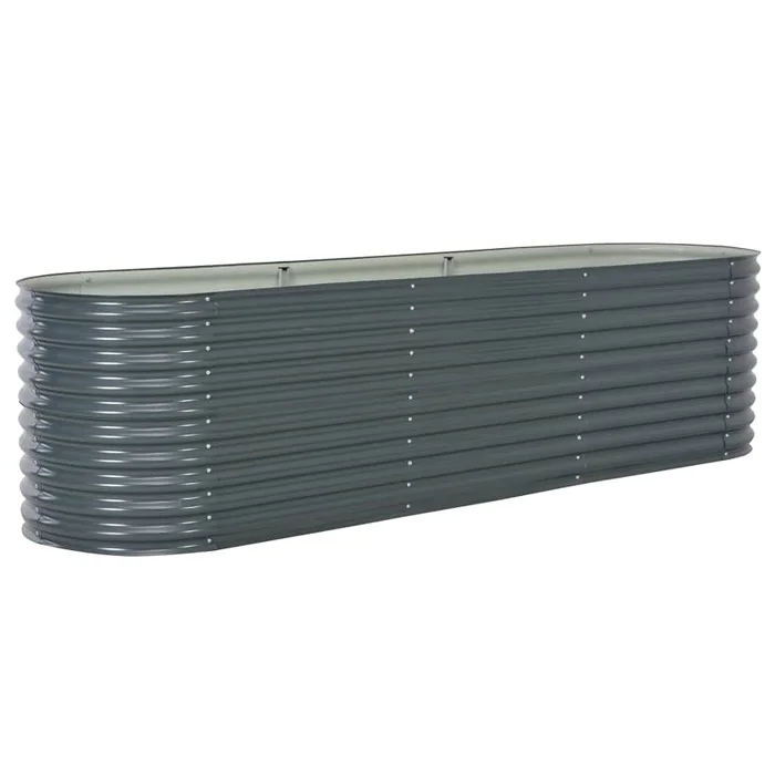 Hot 32 High 6 in 1 Garden Raised Bed Heavy Duty Weatherproof Decor Large Capacity Galvanized Steel Garden Raised Bed