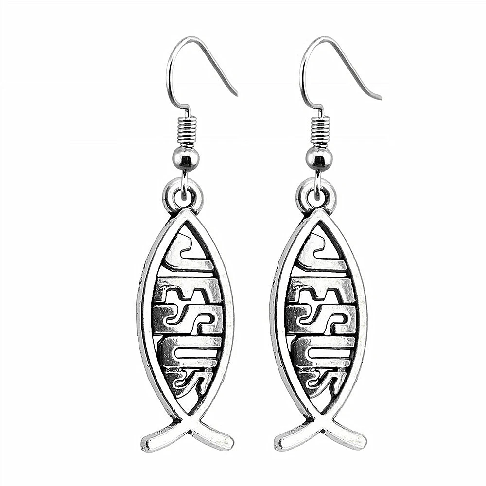 Boho Earrings Thanksgiving Day Drop & Dangle Earring Earring Jewelry Cross