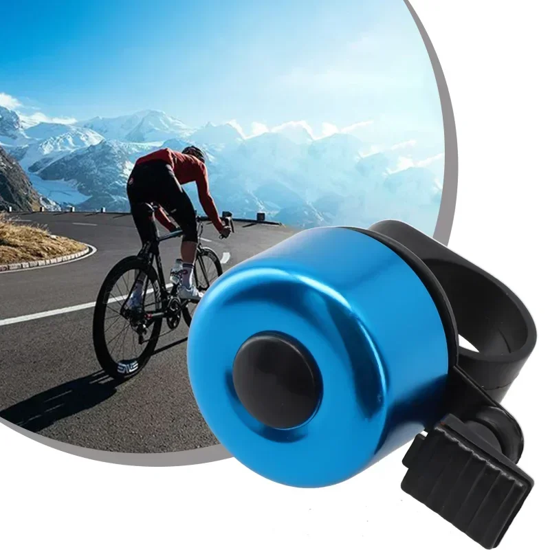 Bell Bicycle Loud Cute Small Multi Color Aluminum Alloy Bike Horn Sound Alarm for Safety Cycling Handlebar MTB Bike Accessories