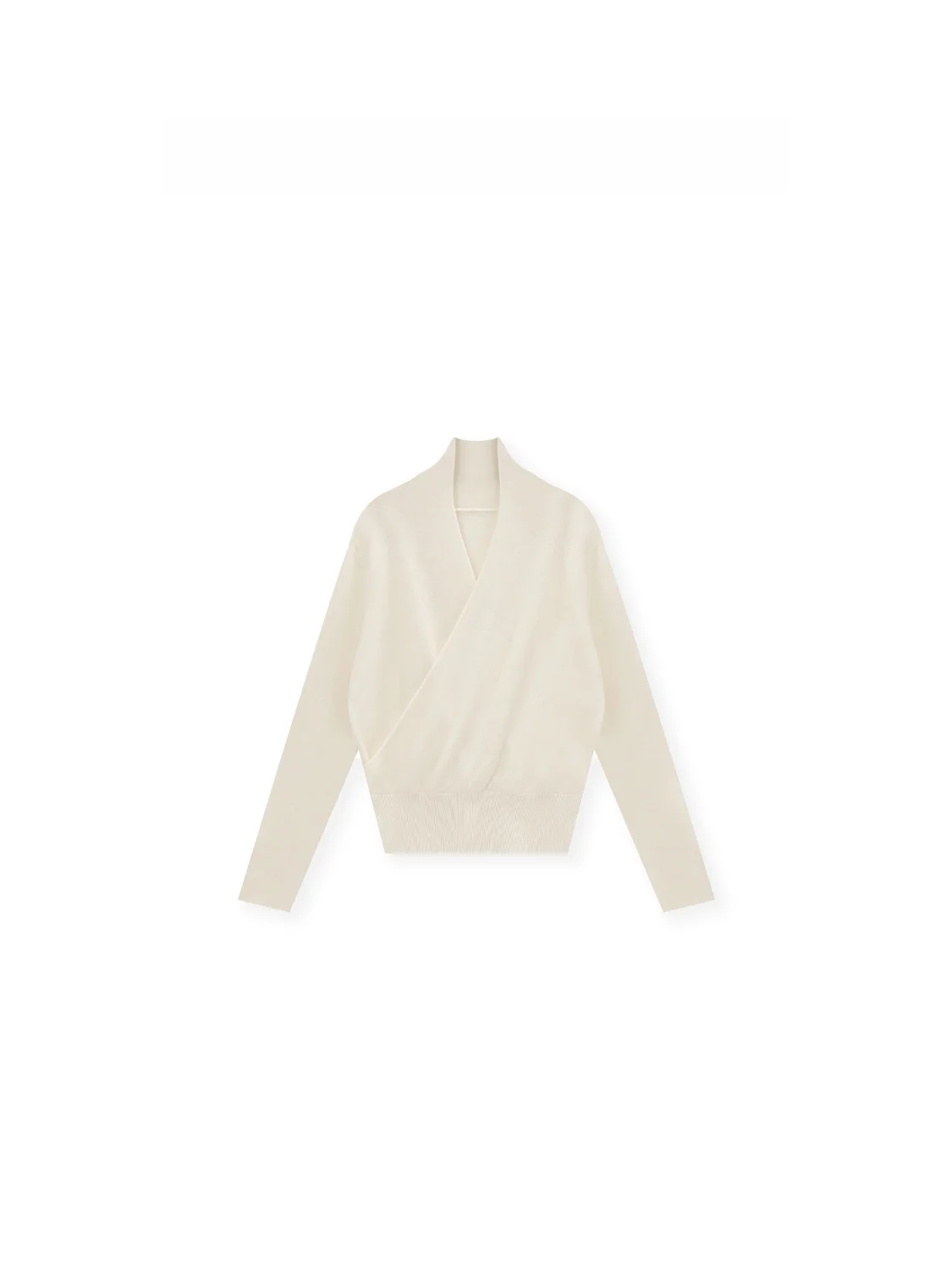 

Новинка: Мягкий трикотажный топ с V-образным вырезом и завышенной талией из смесовой шерсти для женщин, осенне-зимняя коллекция...