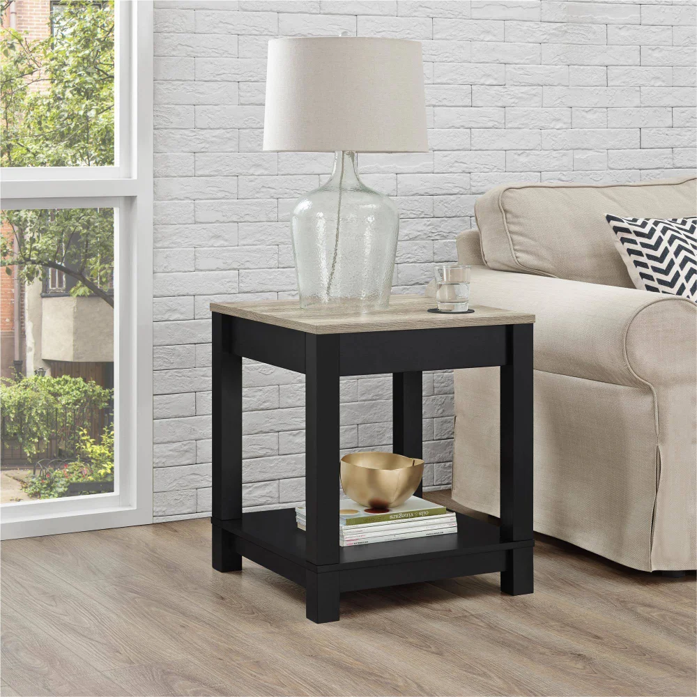 

Better Homes & Gardens Langley Bay End Table, Black Side Tea Wood Table