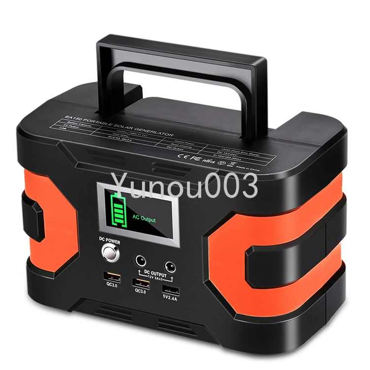 Portable 150W Emergency Power Led Display Is Suitable for Outdoor Camping Fast Charging