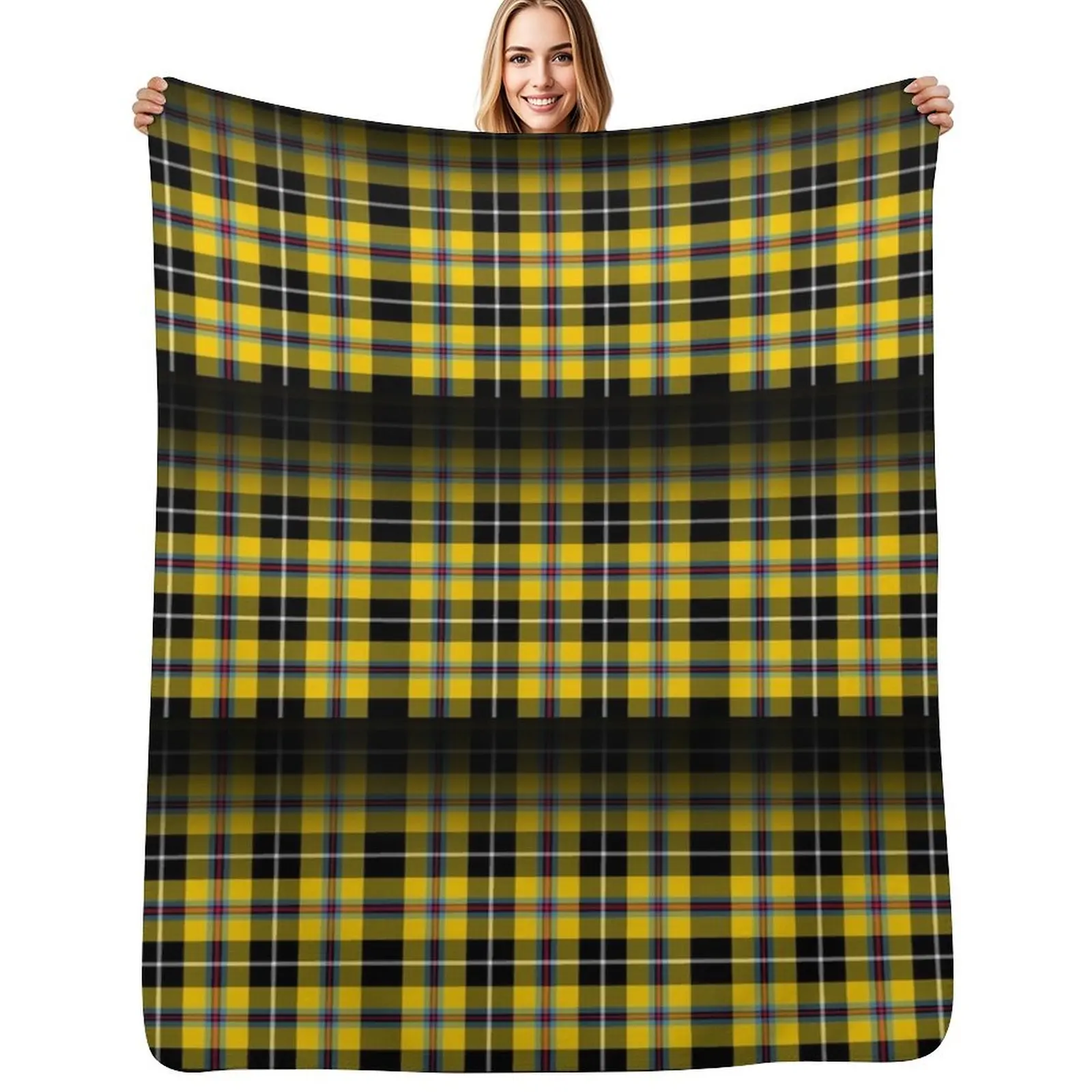 

Cornish Tartan Throw Blanket Breathable Lightweight Blanket for Adults Kids