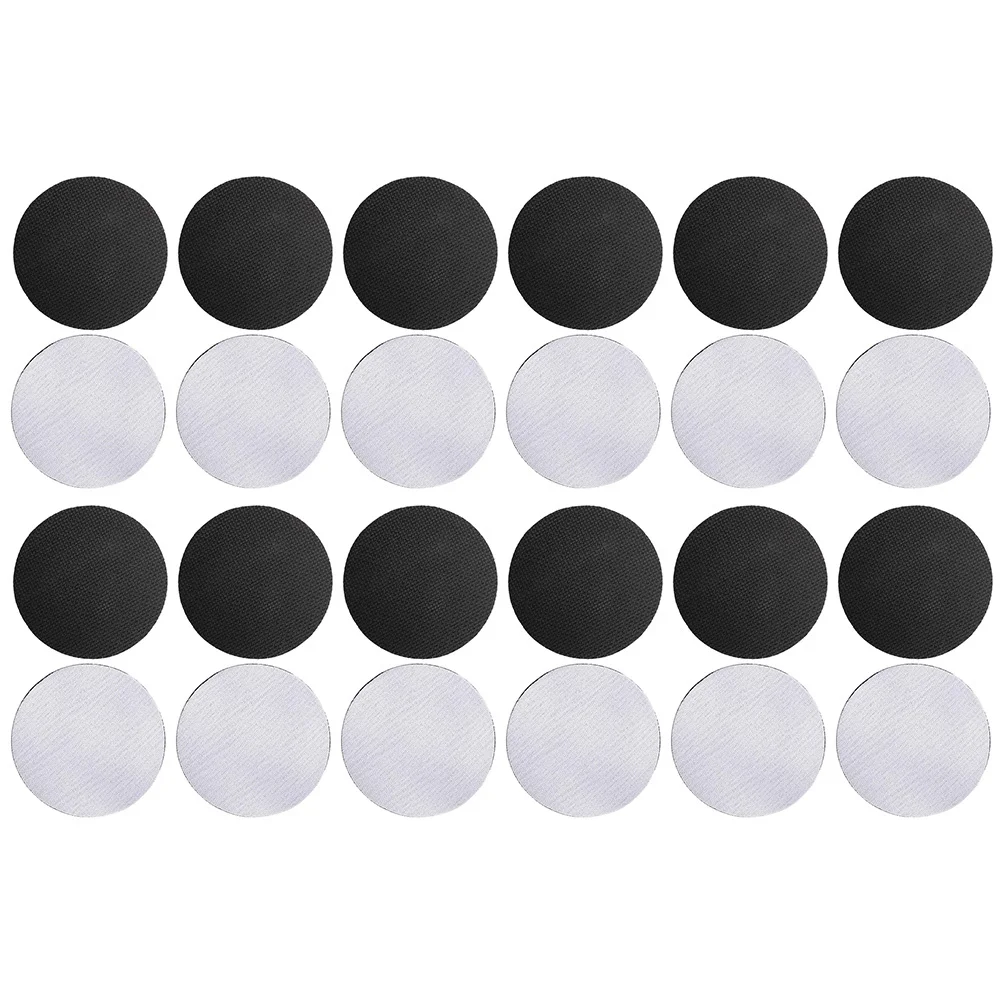 

24Pcs Round Sublimation Blank Coasters DIY Heat Transfer Cup Mats Anti-Scald Nonslip Tableware Pad Sublimation Coasters Blanks