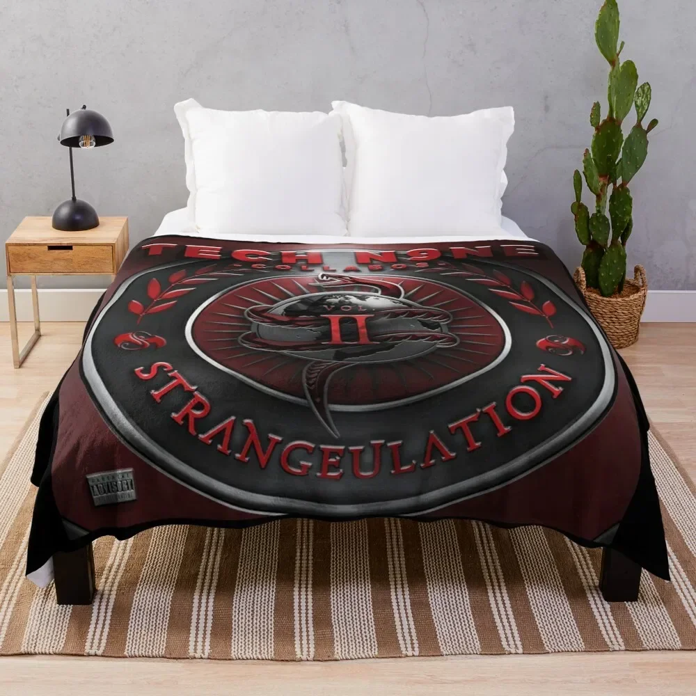 

Tech N9ne strangeulation vol ii Throw Blanket Sofa Luxury Brand Blankets